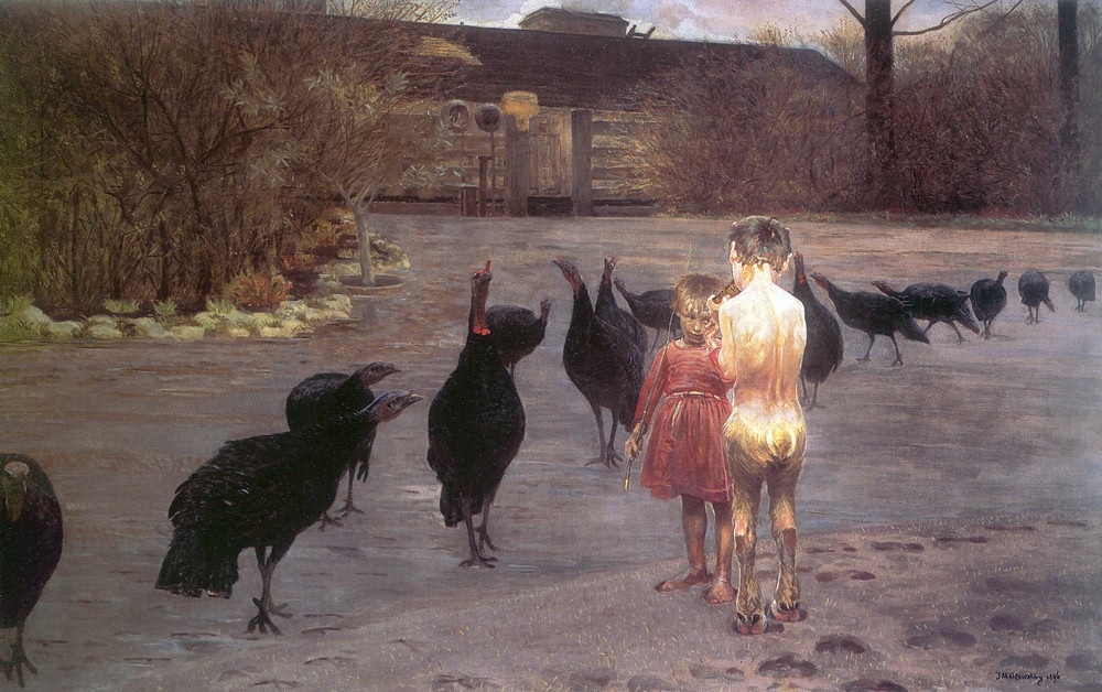 J. Malczewskio „Menas provincijoje“ (1896)
