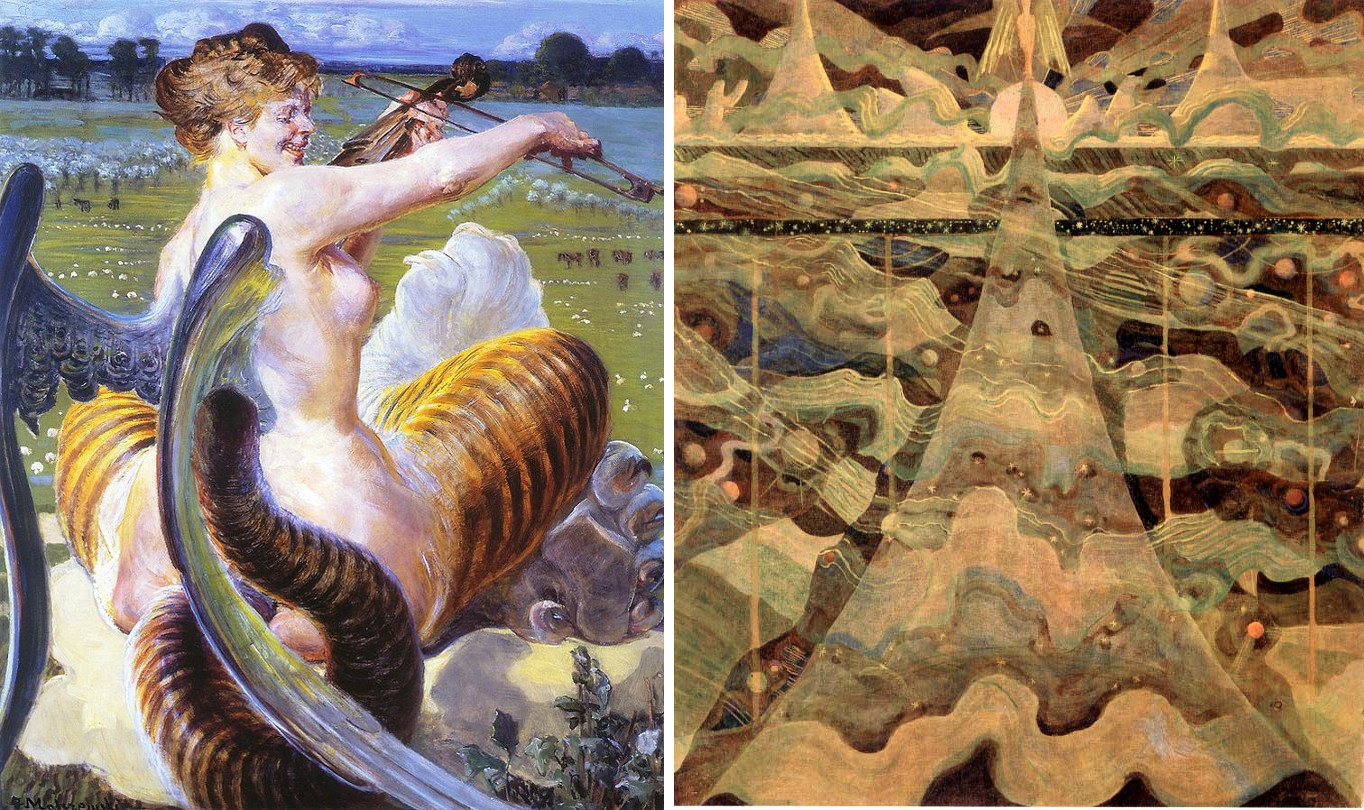 J. Malczewskio „Allegro“ (1907) ir M. K. Čiurlionio „Žvaigždžių sonatos“ [I]Allegro[/I] (1908)