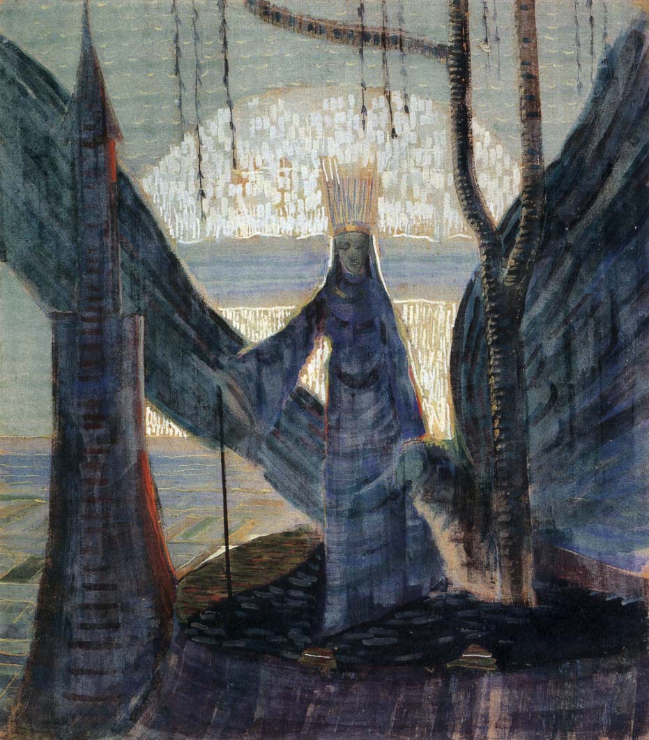 8 pvz. Mikalojus Konstantinas Čiurlionis. Triptiko „Pasaka“ III dalis (1907)