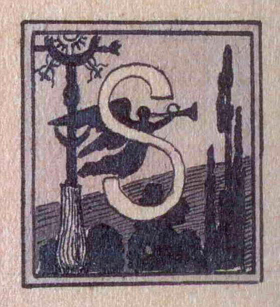 23. M. K. Čiurlionio sukurtas „S“ inicialas (1908)