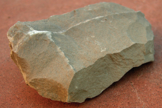 10 pav. Aleurolitas / Fig. 10. Siltstone