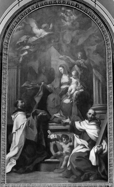 8 il. Šv. Simono Stoko vizija. Foto: Iconographia Carmelitana 1, CD. Olomc BW014