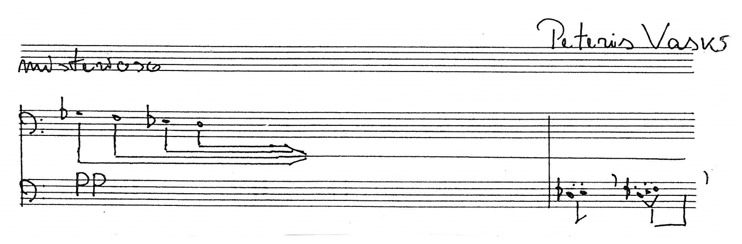 P. Vaskas „Musica serva“