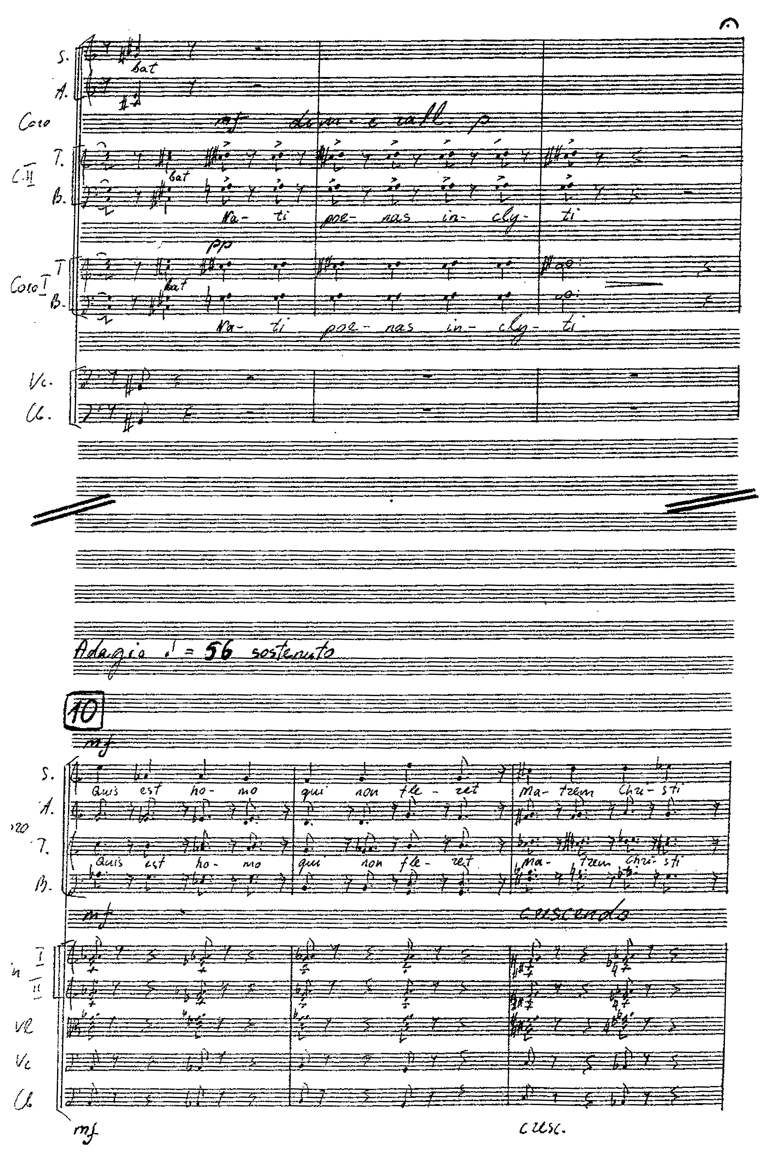 8 pvz. „Mater Dolorosa (symphonia tertia)“
