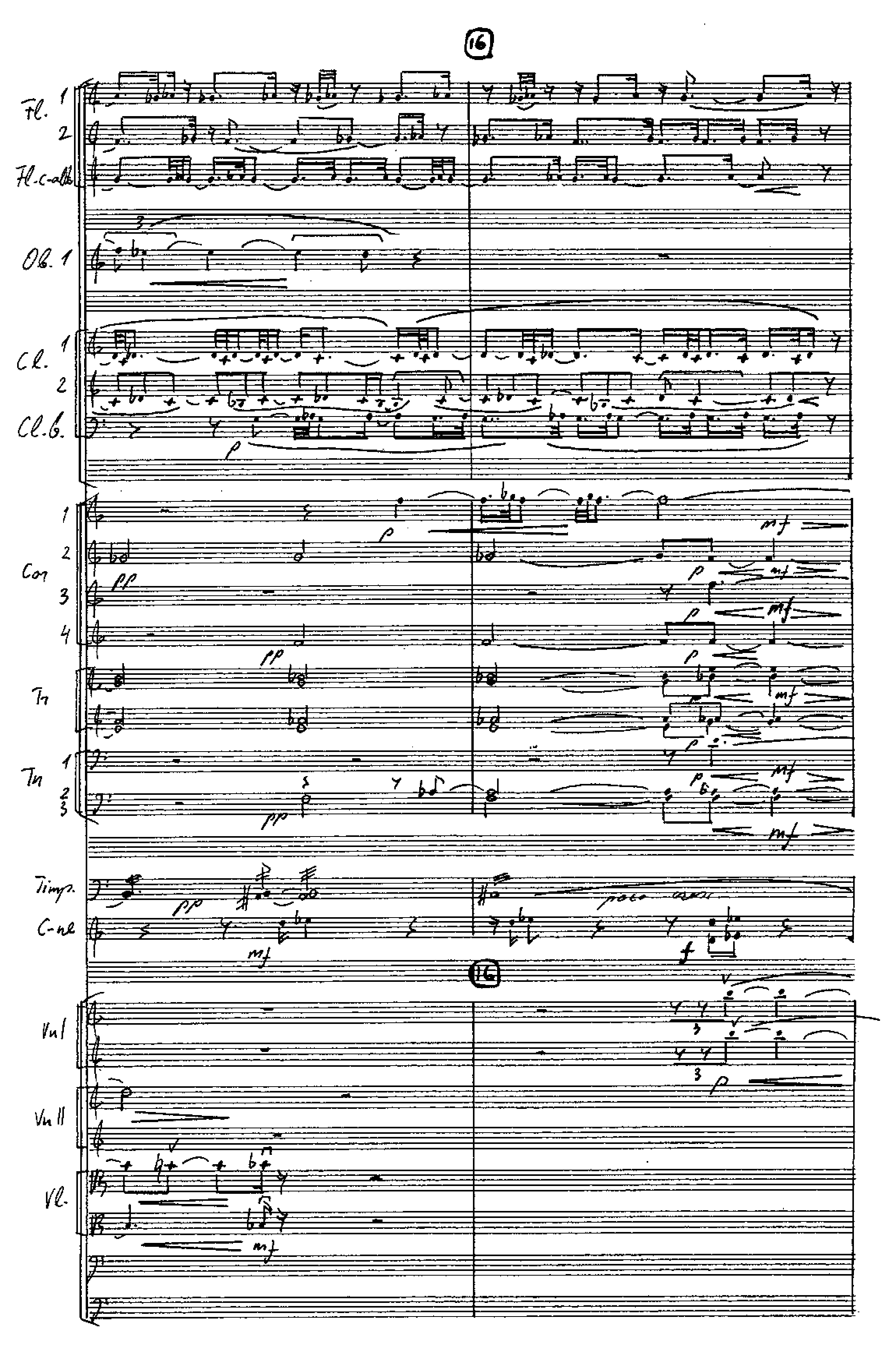3 pvz. „Angelus Domini (symphonia prima)“