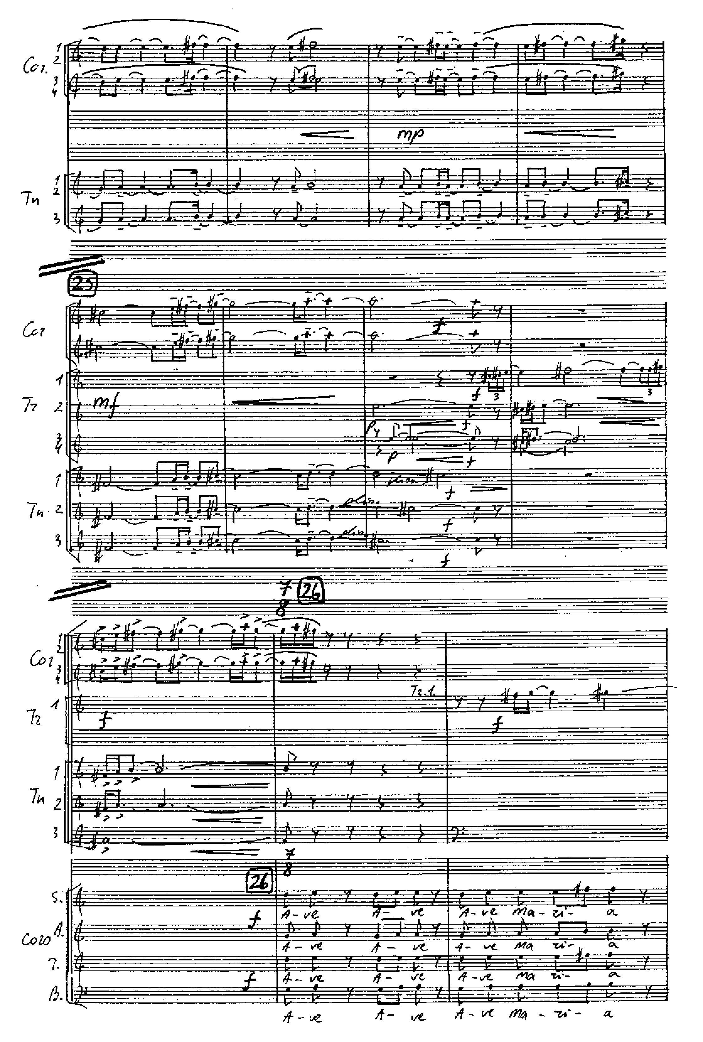 1 pvz. „Angelus Domini (symphonia prima)“