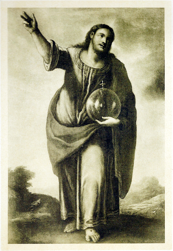 6 pav. Tiziano „Jėzus“. XVI a.
