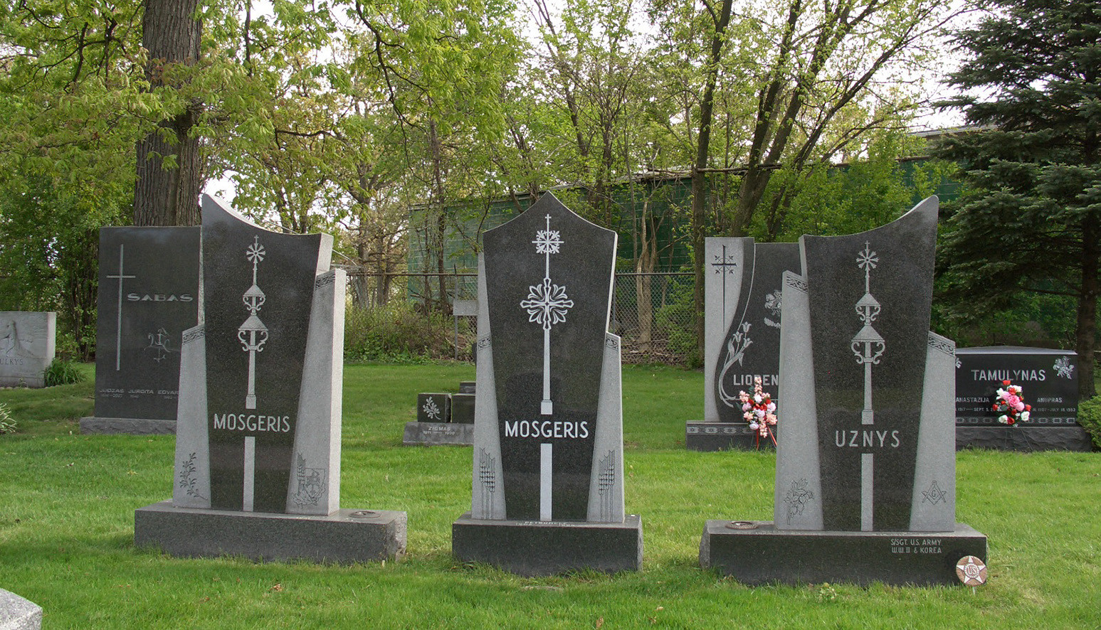 7 pav. Lietuvių tautinės kapinės Čikagoje. S. Urbonienės nuotr., 2012