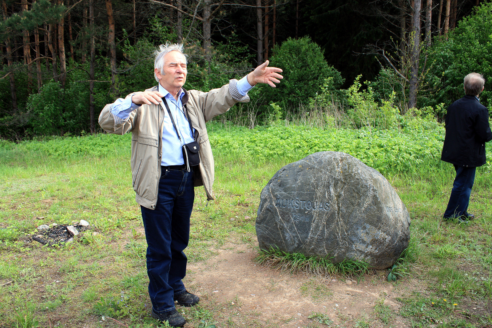 1 pav. Geografas dr. Rimantas Krupickas / Fig. 1. Geographer dr. Rimantas Krupickas