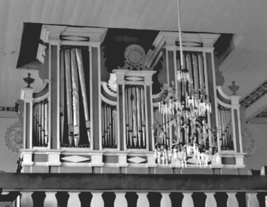10 pav. Žemalės bažnyčios vargonai. G. Povilionio nuotr.