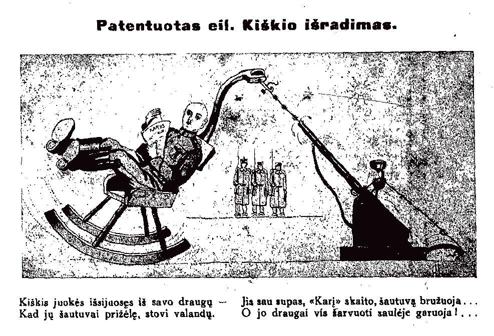 „Patentuotas eil. Kiškio išradimas“
