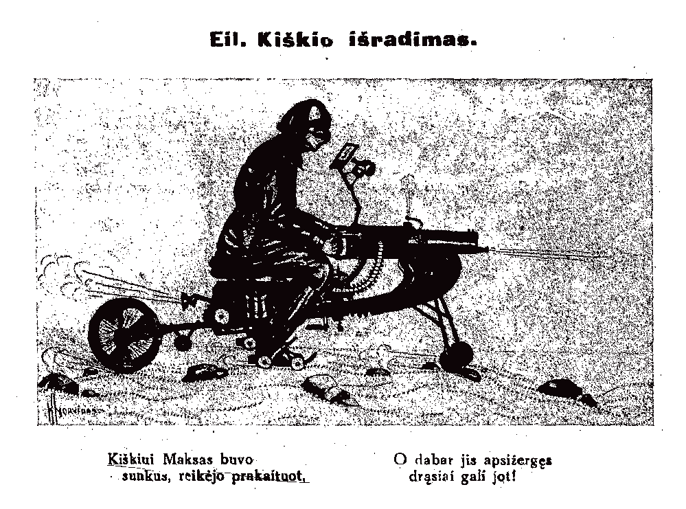 „Eil. Kiškio išradimas“