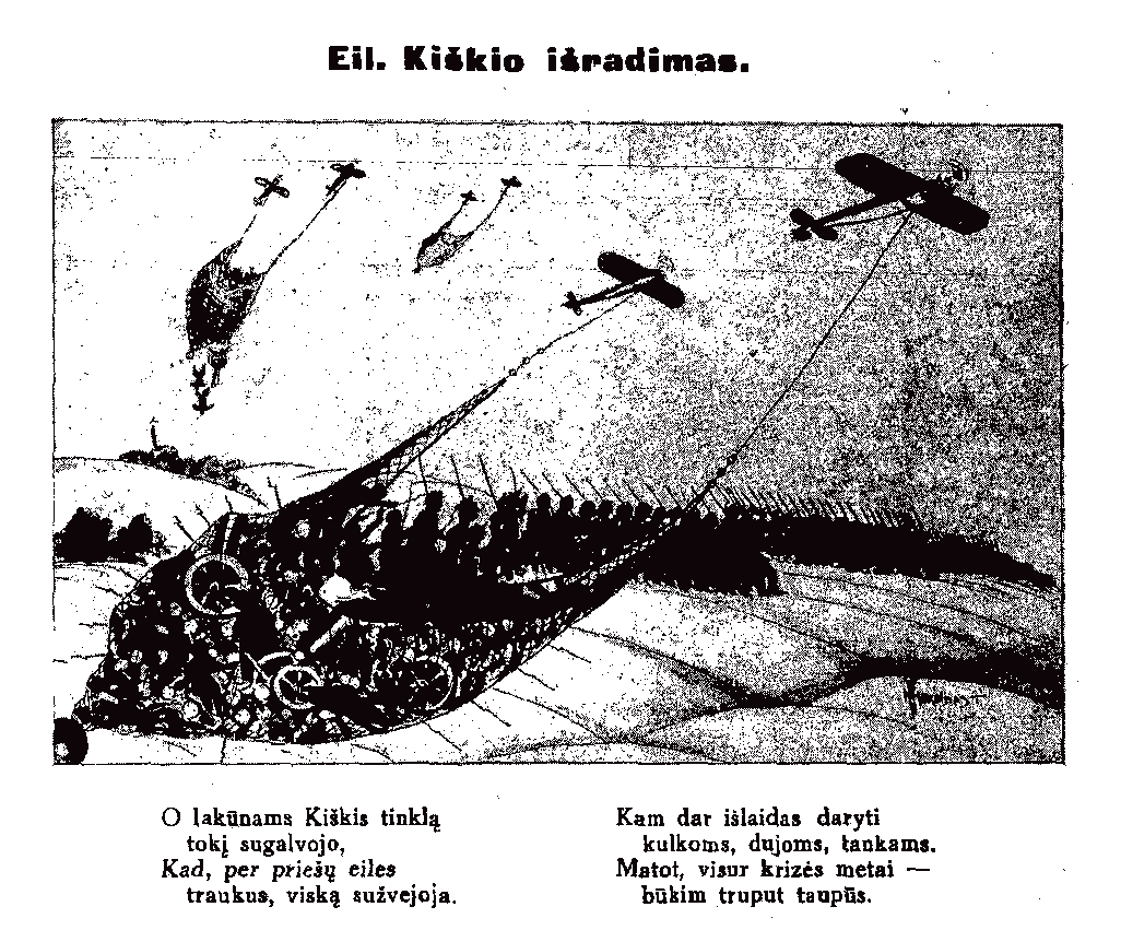 „Eil. Kiškio išradimas“