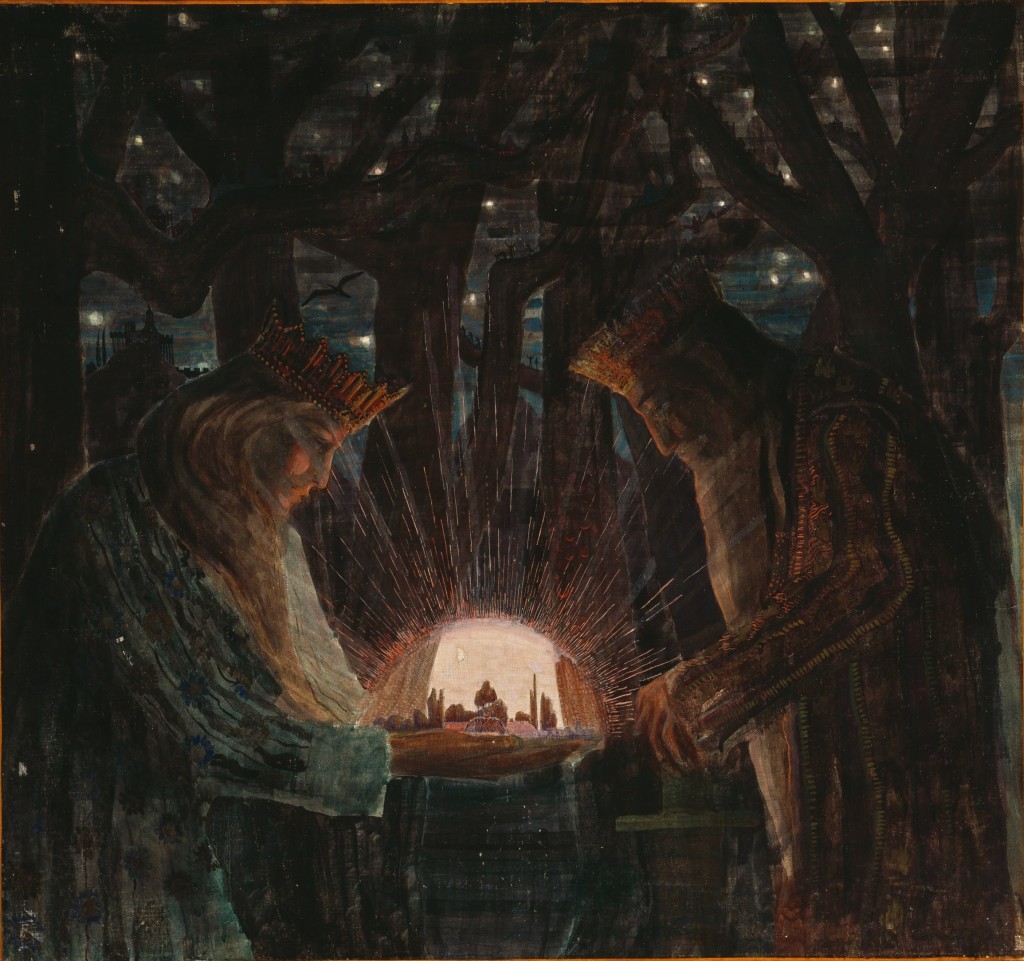 M. K. Čiurlionis, „Karalių pasaka“, 1909